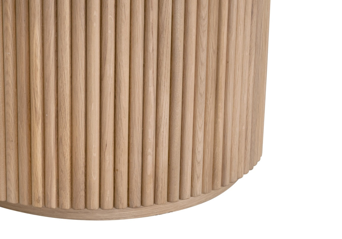 54" Belfast Wooden Round Dining Table