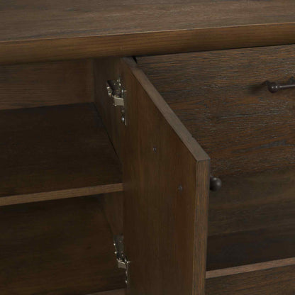 Belford Four Doors Wooden Media Console