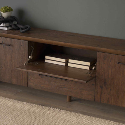 Belford Four Doors Wooden Media Console