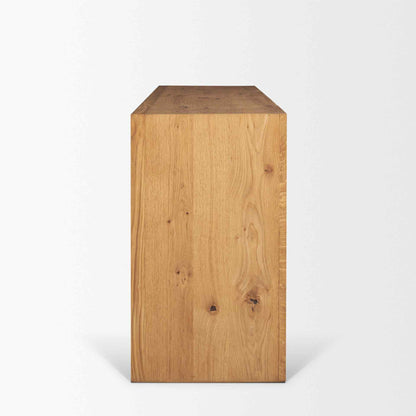 Belford Six Drawers Wood Dresser