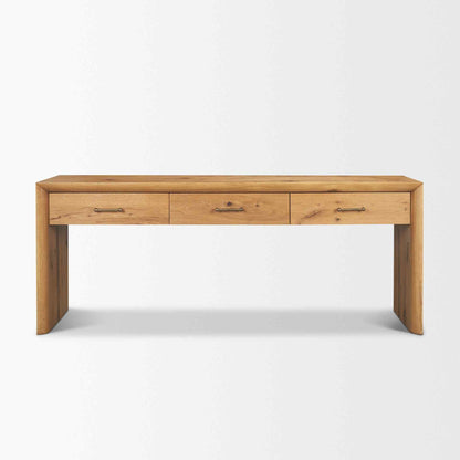 Mercana Belford Three Drawers Wooden Console Table