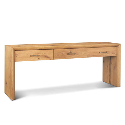 Mercana Belford Three Drawers Wooden Console Table