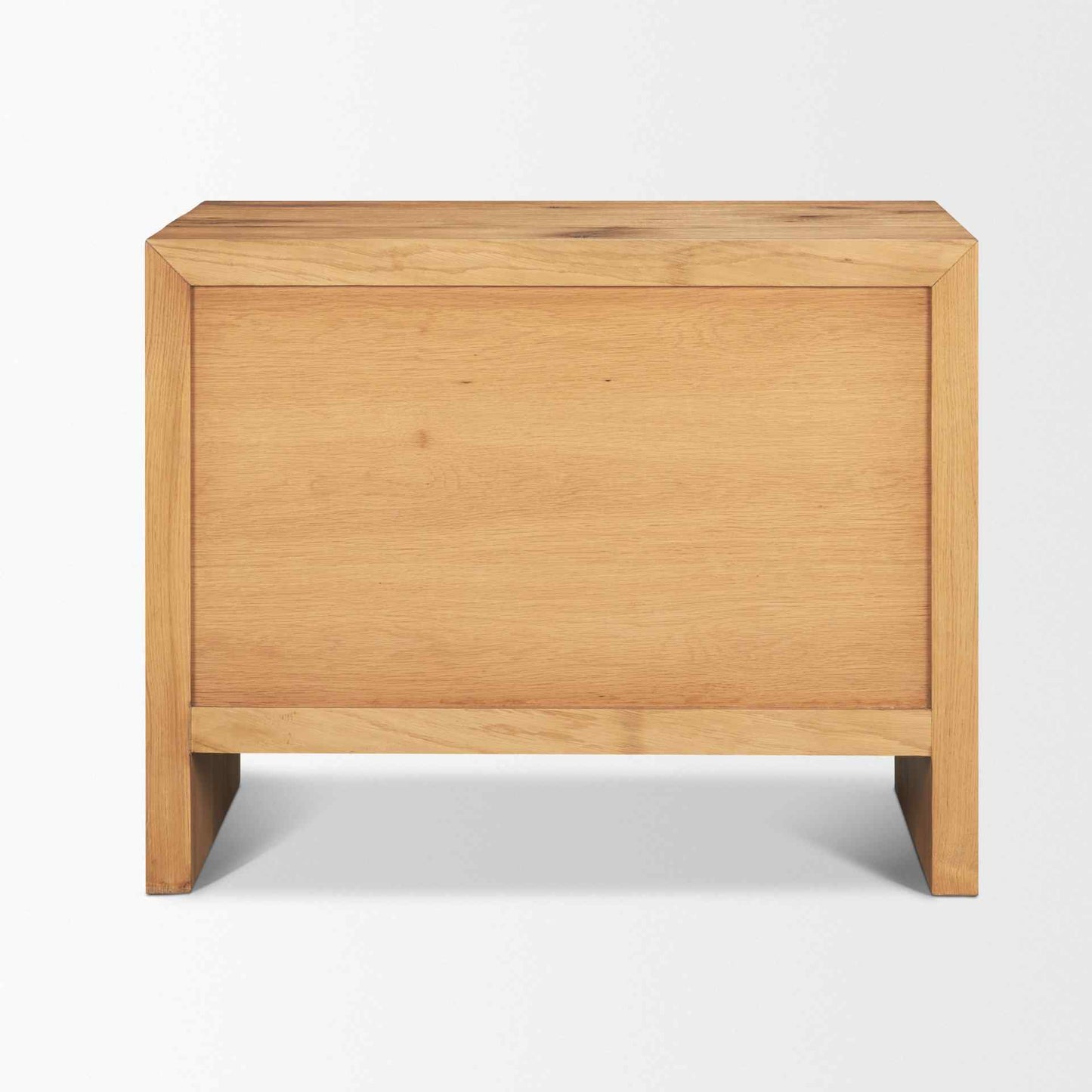 Mercana Belford Three Drawers Wooden Nightstand