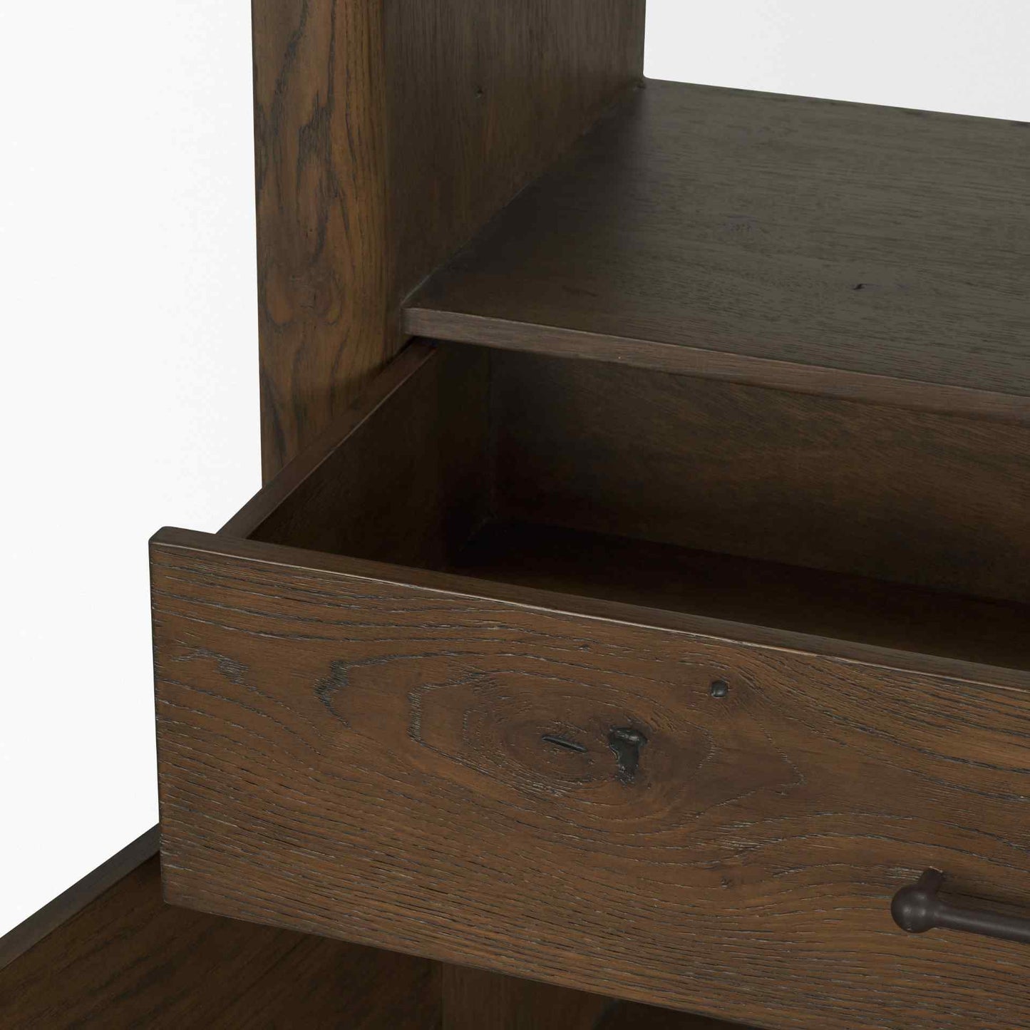 Mercana Belford Two Doors Wooden Shelving Unit