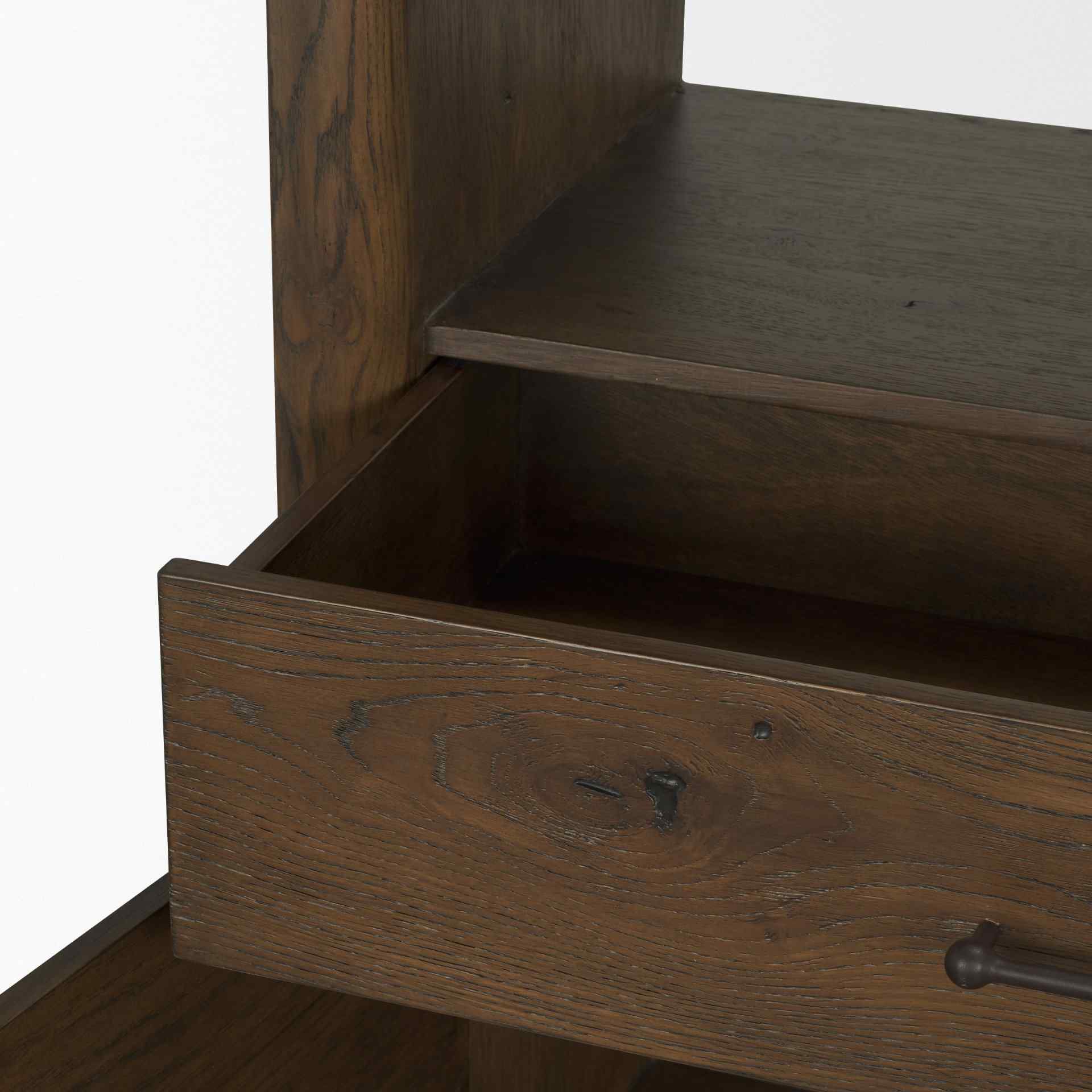 Mercana Belford Two Doors Wooden Shelving Unit