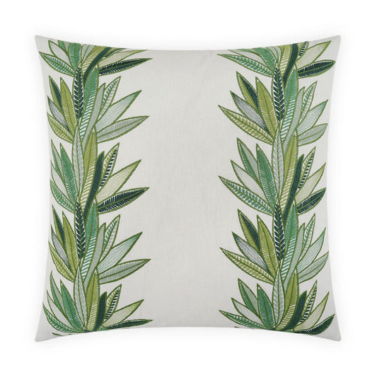 D.V. Kap Belize Green Throw Pillow With Insert