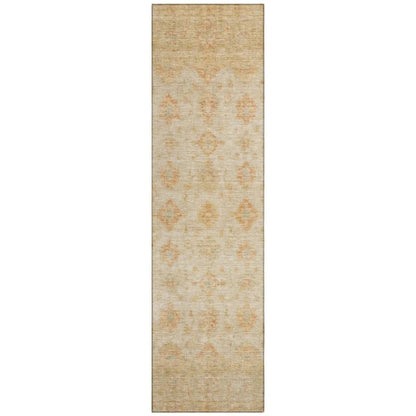 LOOMLAN Rugs Bellandria Brown Washable Indoor-Outdoor Rug