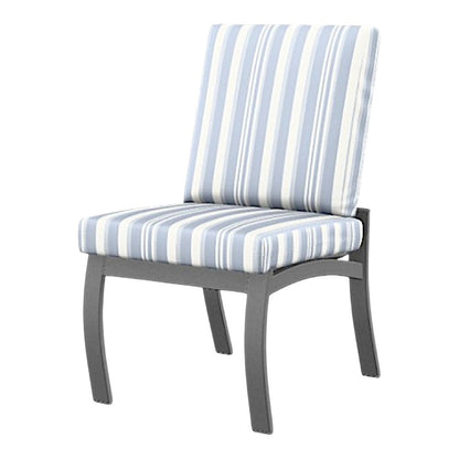 Belle Isle Deep Seat Cushion Armless Cafe Chair 2PC