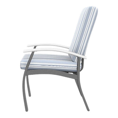 Belle Isle Deep Seat Cushion Cafe Arm Chair 2PC