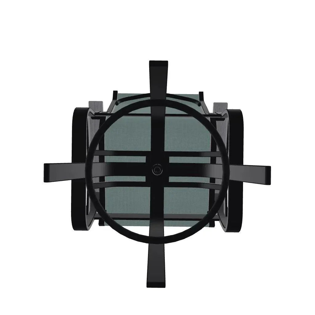 Belle Isle MGP Sling Balcony Height Swivel Arm Chair