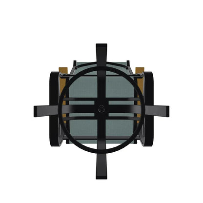 Belle Isle MGP Sling Balcony Height Swivel Arm Chair