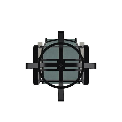 Belle Isle MGP Sling Balcony Height Swivel Arm Chair