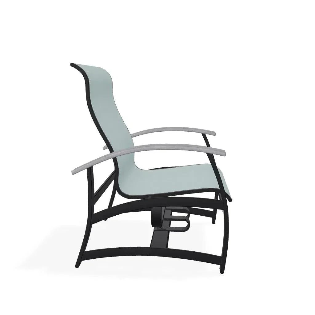 Belle Isle MGP Sling Hidden Motion Chat Chair