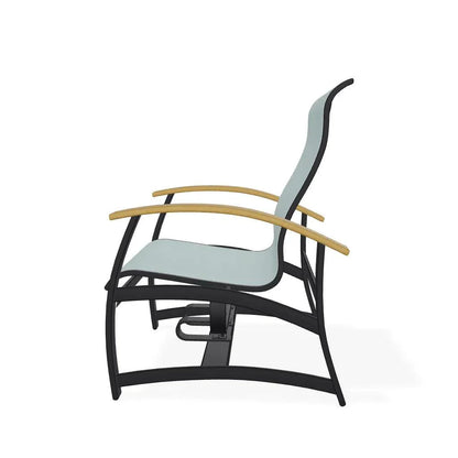 Belle Isle MGP Sling Hidden Motion Chat Chair