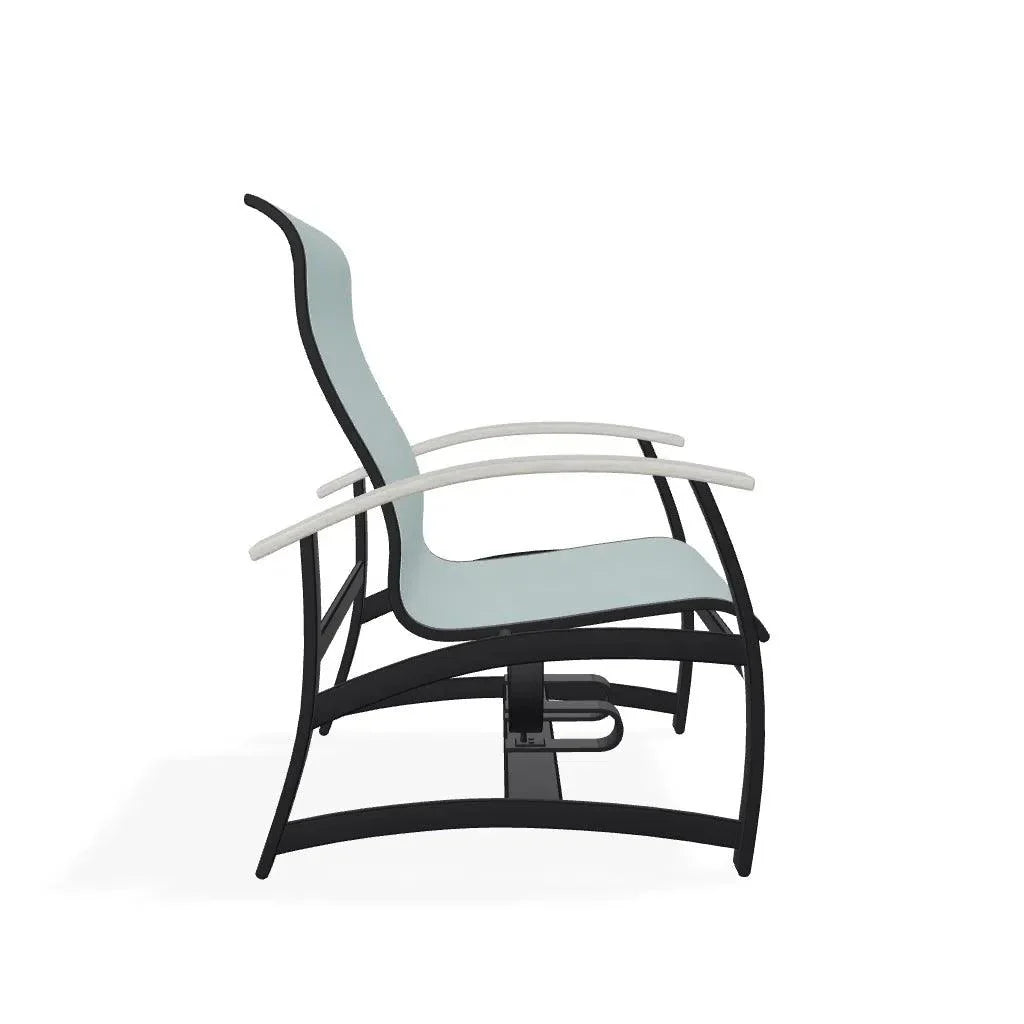 Belle Isle MGP Sling Hidden Motion Chat Chair