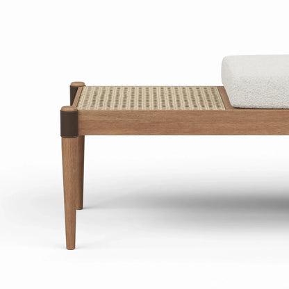 Bello Luxurious Boucle Upholstered Bench