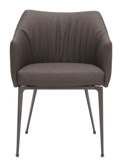 Zuo Modern Belmont Faux Leather Dining Chair