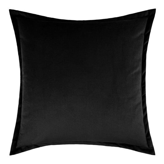D.V. Kap Belvedere Flange Black Black Throw Pillow Insert