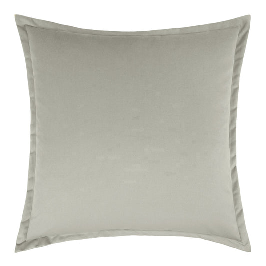 D.V. Kap Belvedere Flange Whisper Silver Throw Pillow Insert
