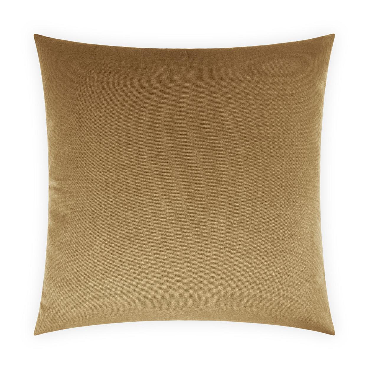 D.V. Kap Belvedere Tiger's Eye Chocolate Brown Throw Pillow