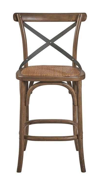 Bentwood Counter Stool with Metal Back-Counter Stools-Furniture Classics-Sideboards and Things