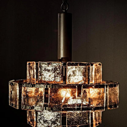 Bergdorf Pendant, Black Steel