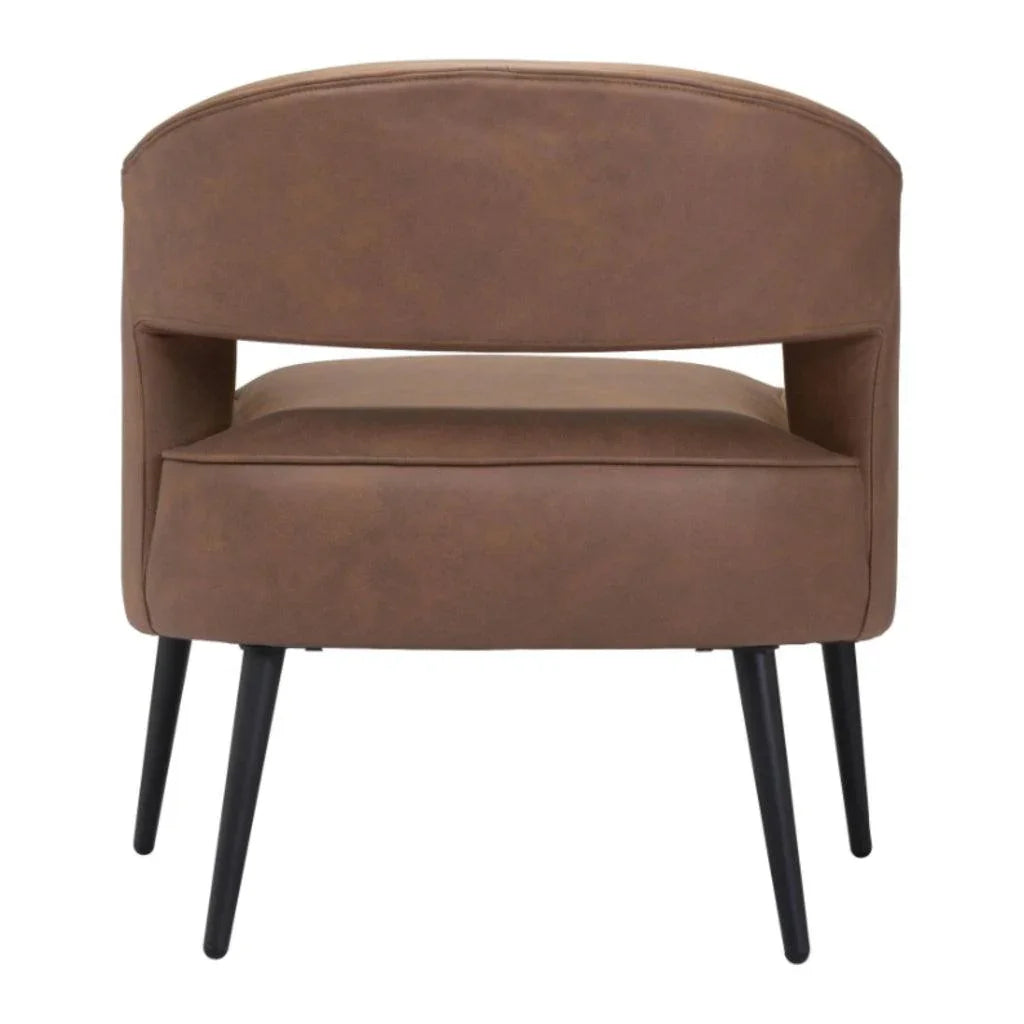 Berkeley Accent Chair Vintage Brown - LOOMLAN - Zuo Modern - Accent Chairs