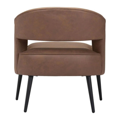 Berkeley Accent Chair Vintage Brown - LOOMLAN - Zuo Modern - Accent Chairs