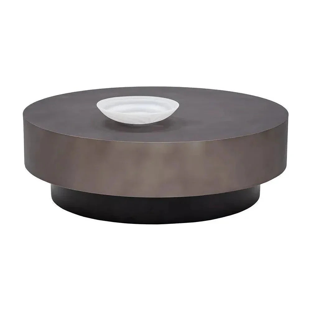 Bernaby Iron Round Coffee Table - LOOMLAN - SUNPAN - Coffee Tables