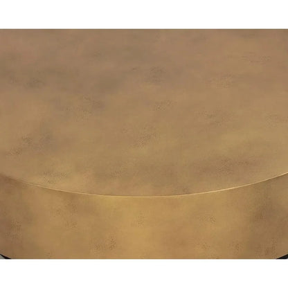 Bernaby Iron Round Coffee Table - LOOMLAN - SUNPAN - Coffee Tables