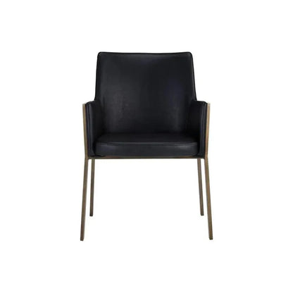 SUNPAN Bernadette Leather Dining Armchair