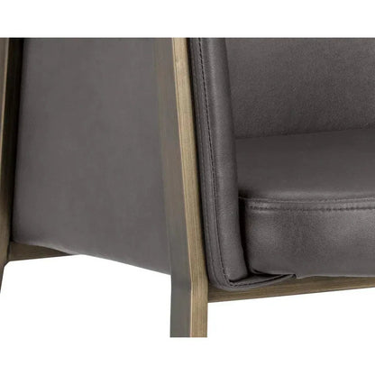 SUNPAN Bernadette Leather Dining Armchair