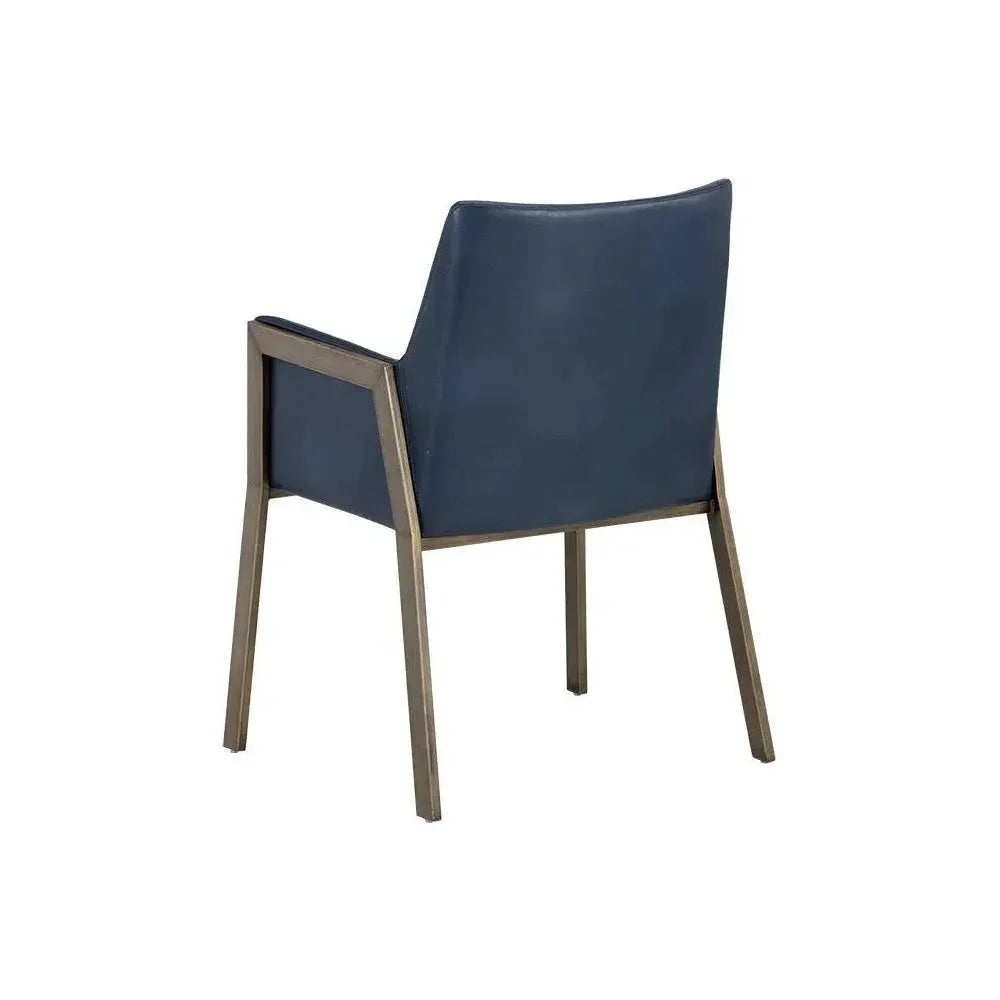 SUNPAN Bernadette Leather Dining Armchair