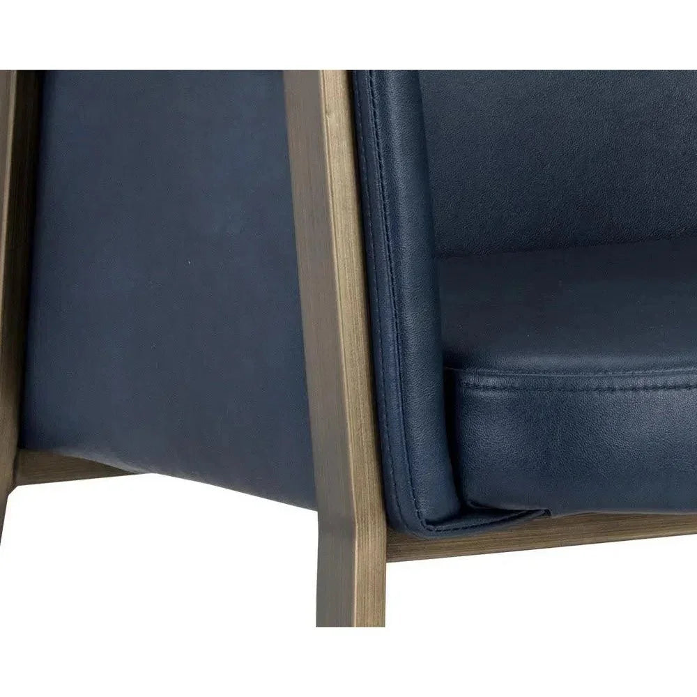 SUNPAN Bernadette Leather Dining Armchair