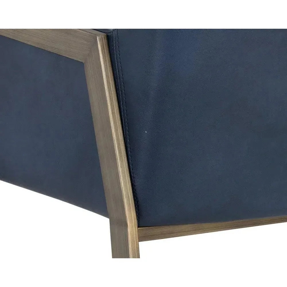 SUNPAN Bernadette Leather Dining Armchair