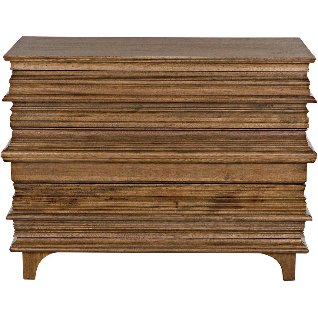 Noir Bernard Wood Brown Chest