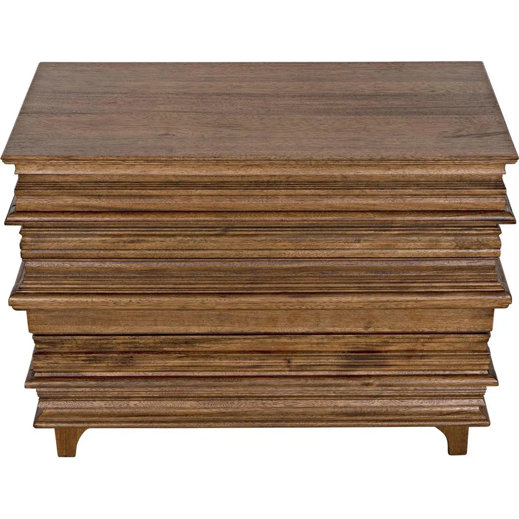 Noir Bernard Wood Brown Chest