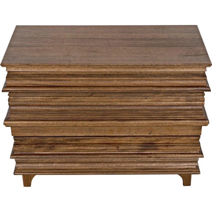 Noir Bernard Wood Brown Chest