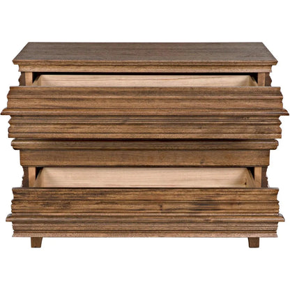 Noir Bernard Wood Brown Chest