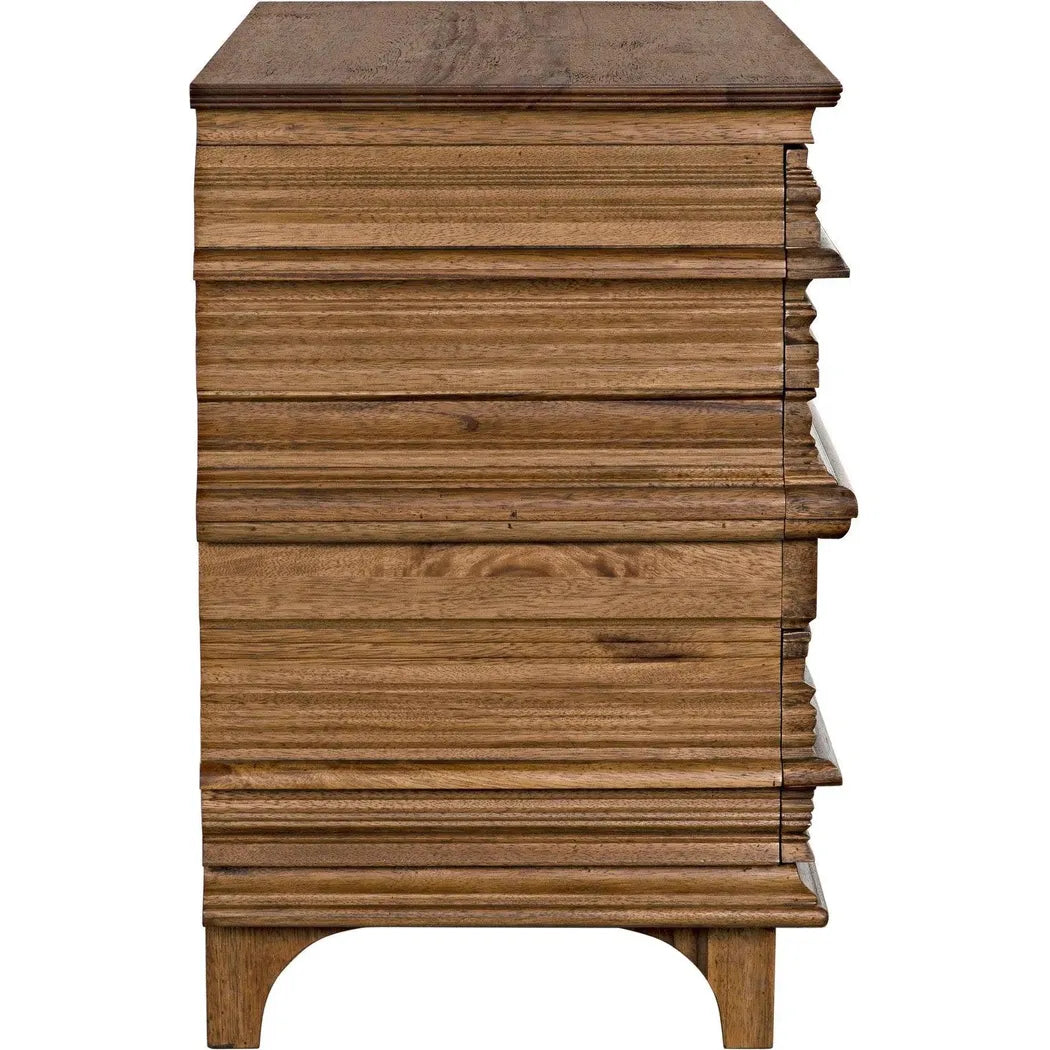 Noir Bernard Wood Brown Chest