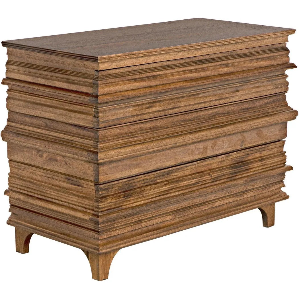 Noir Bernard Wood Brown Chest