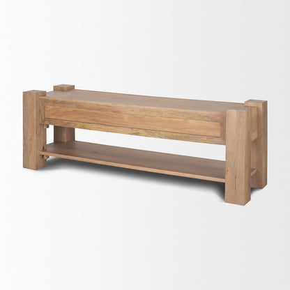 Mercana Beth Wooden Rectangular Media Console