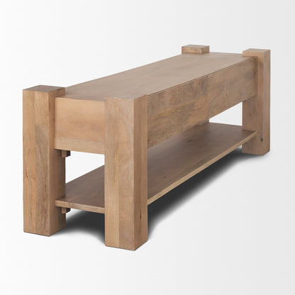 Mercana Beth Wooden Rectangular Media Console
