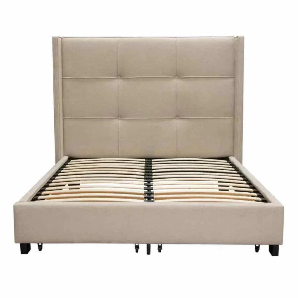 Diamond Sofa Beverly Fabric Queen Bed With Storage