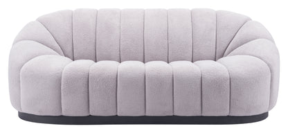 Bhutan Sofa Light Gray-Sofas & Loveseats-Zuo Modern-LOOMLAN