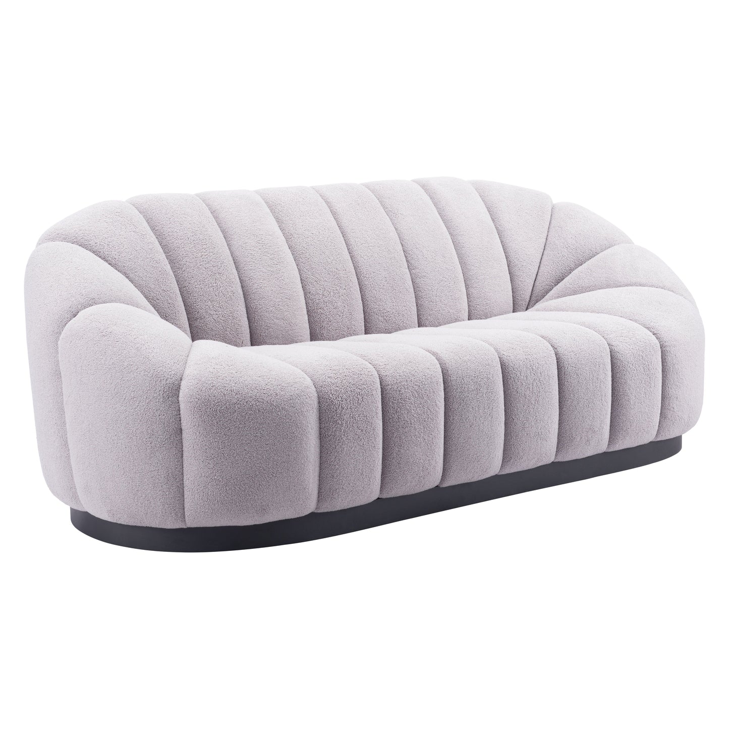 Bhutan Sofa Light Gray-Sofas & Loveseats-Zuo Modern-LOOMLAN