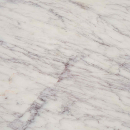 Mercana Bianca Marble Top Round Accent Table