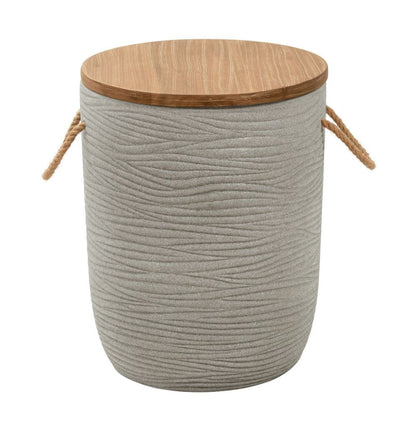 Zuo Modern Biban Natural Wood Top Side Table