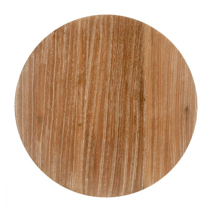 Zuo Modern Biban Natural Wood Top Side Table