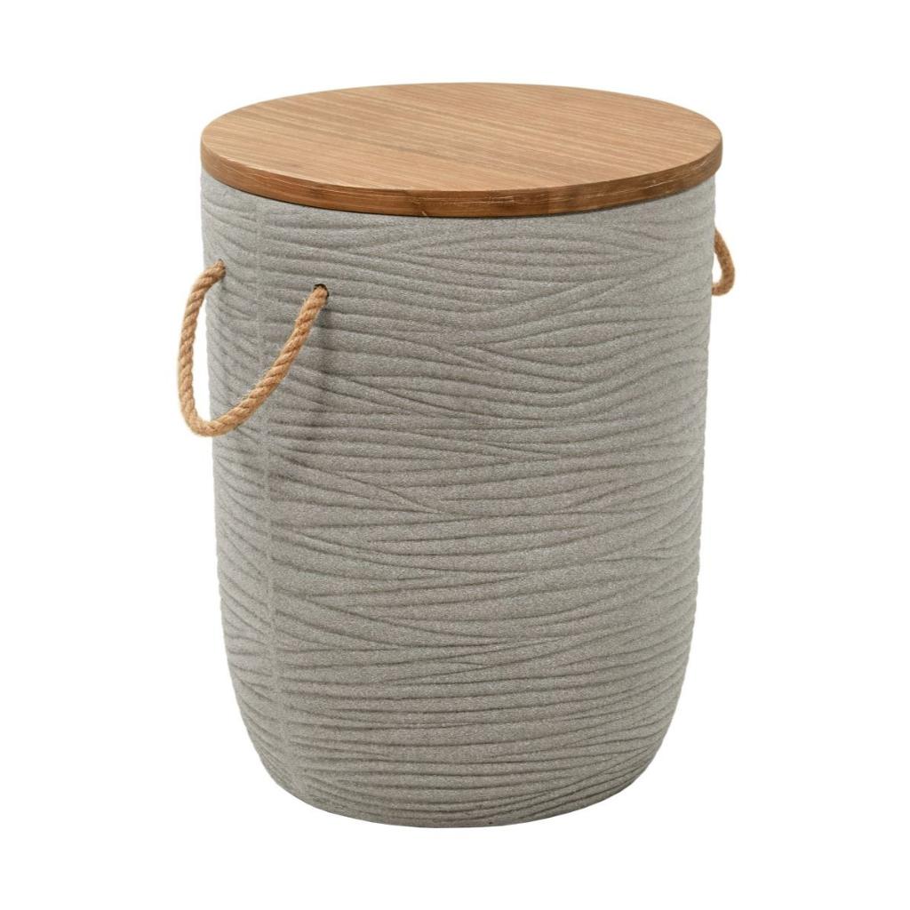 Zuo Modern Biban Natural Wood Top Side Table